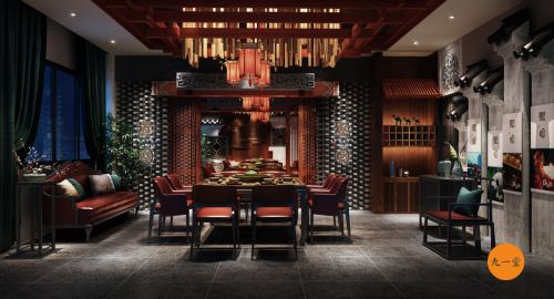 主題餐廳設計中的洗手間