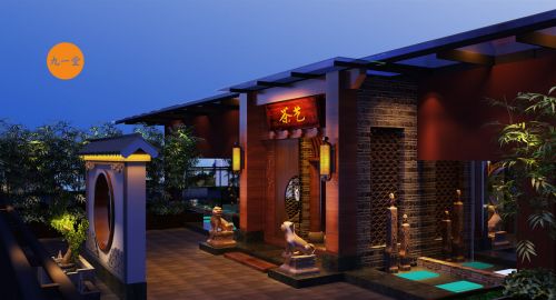 茶藝館設(shè)計(jì)藝術(shù)氛圍的烘托